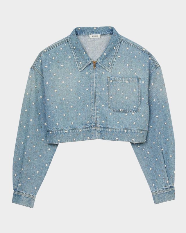 Hopkins Embellished Denim Jacket